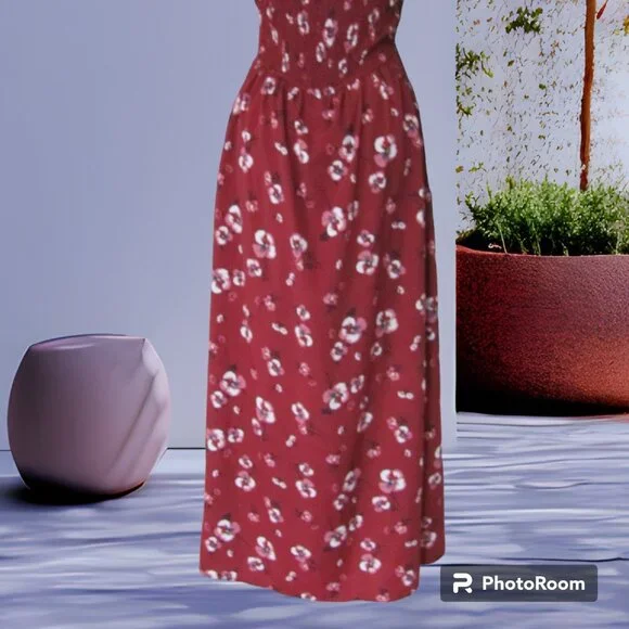 BAND OF THE GYPSIES LADIES STRAPLESS BOHO MAXI DRESS/ROMPER NWT - Picture 7 of 11